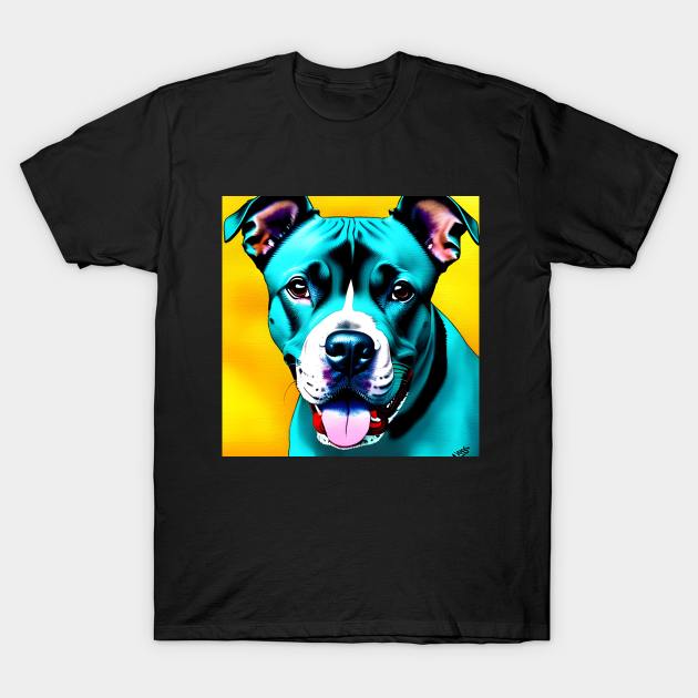 pit bull beautiful loyal and gentle T-Shirt by londonboy